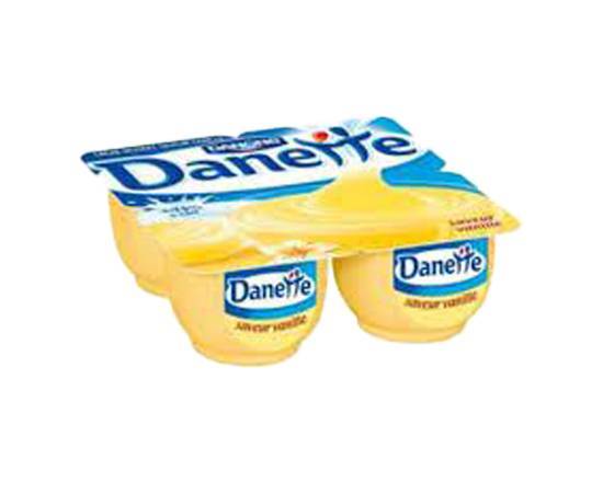 Crème Dessert à la Vanille DANETTE - 4 pots de 125g