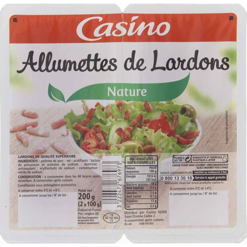 Casino - Allumettes de lardons nature (2)