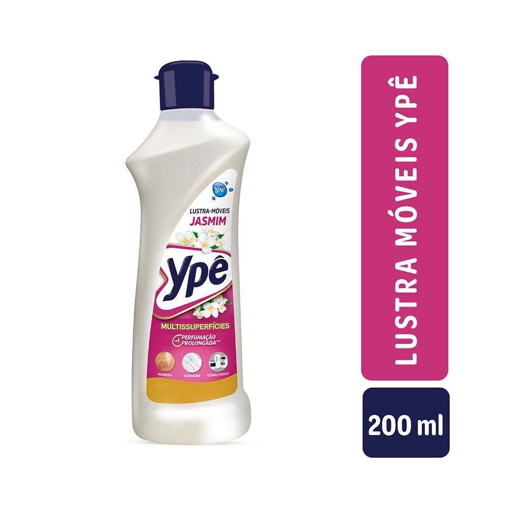 Ypê Lustra-móveis multisuperfícies brilho jasmim (200 ml)