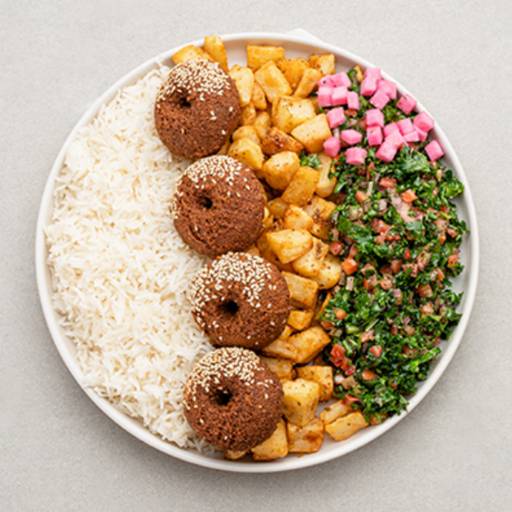 Plat Falafel / Falafel Platter