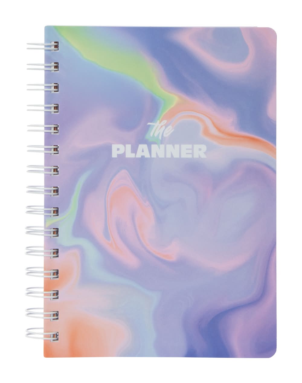 Daily Agenda Perpetual Monthly + Weekly Planner Book Purple