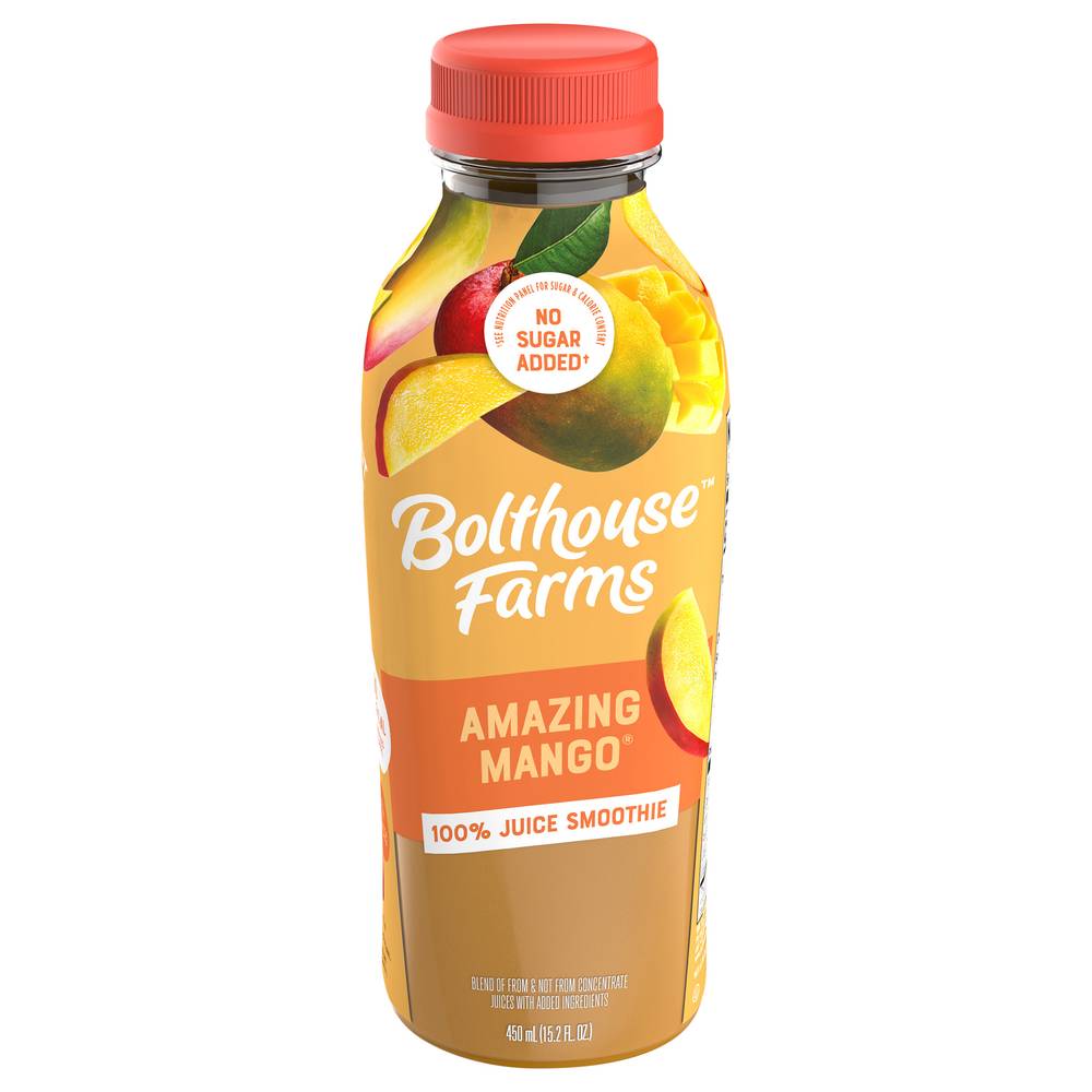 Bolthouse Farms Amazing Mango 100% Fruit Juice Smoothie (15.2 fl oz)