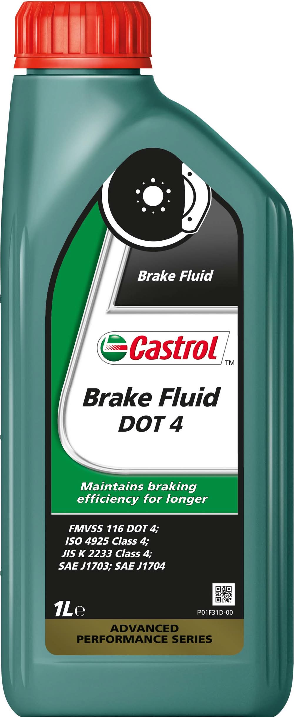 Castrol Brake Fluid Dot 4 1L