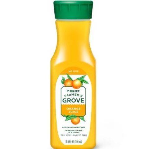 7-Select Farmers Grove Orange Juice 11.5oz