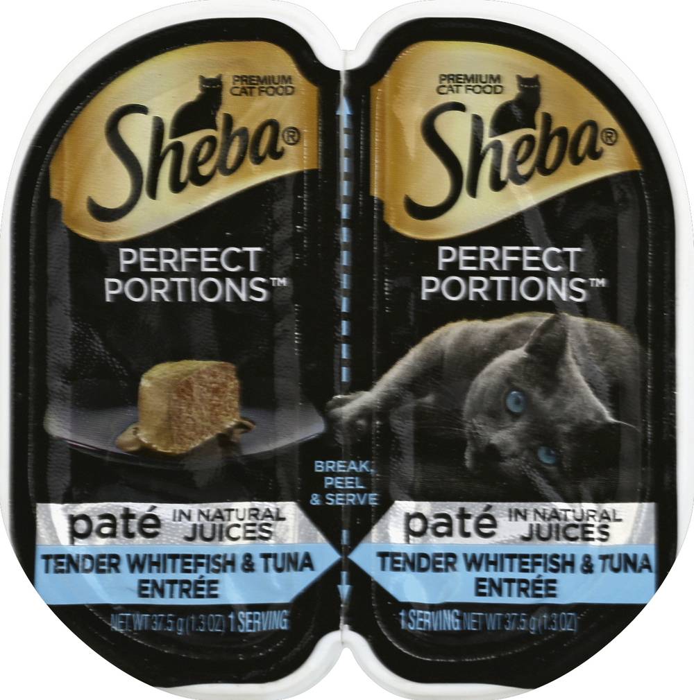 Sheba Tender White Fish & Tuna Entree Cat Food (2 ct) (1.4 oz)