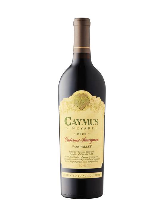 Caymus Vineyards Napa Valley Cabernet Sauvignon Wine 2020 (750 ml)