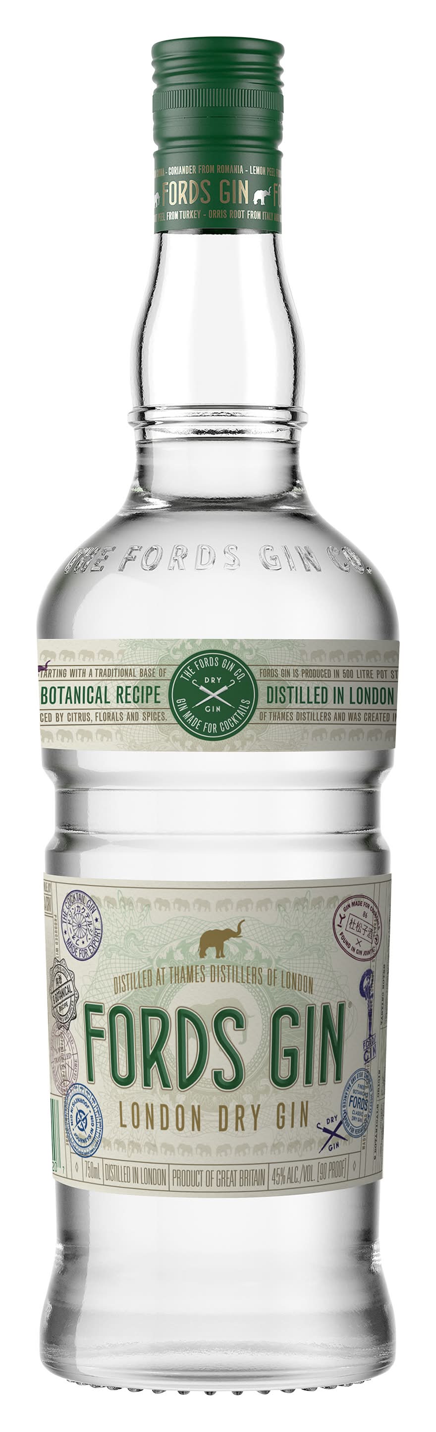 Fords Gin London Dry (750 ml)