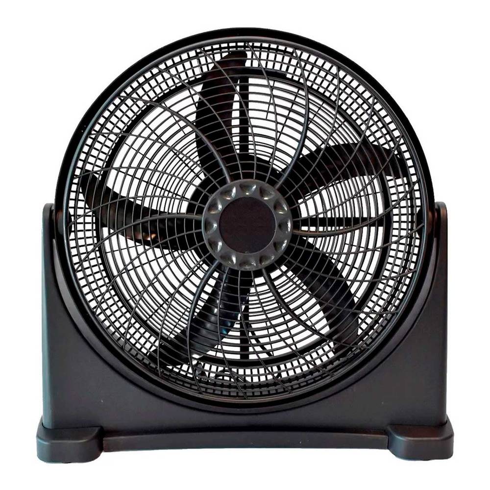 Thermoflex ventilador de piso (20"/negro)