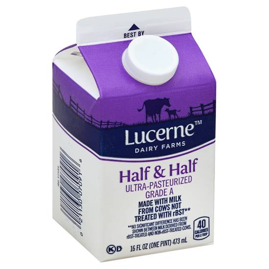 Lucerne Half & Half Ultra Pasteurized (16 oz)