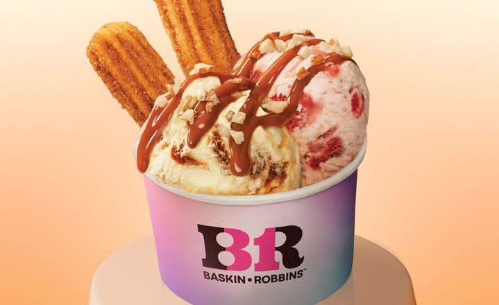 Churros Sundae