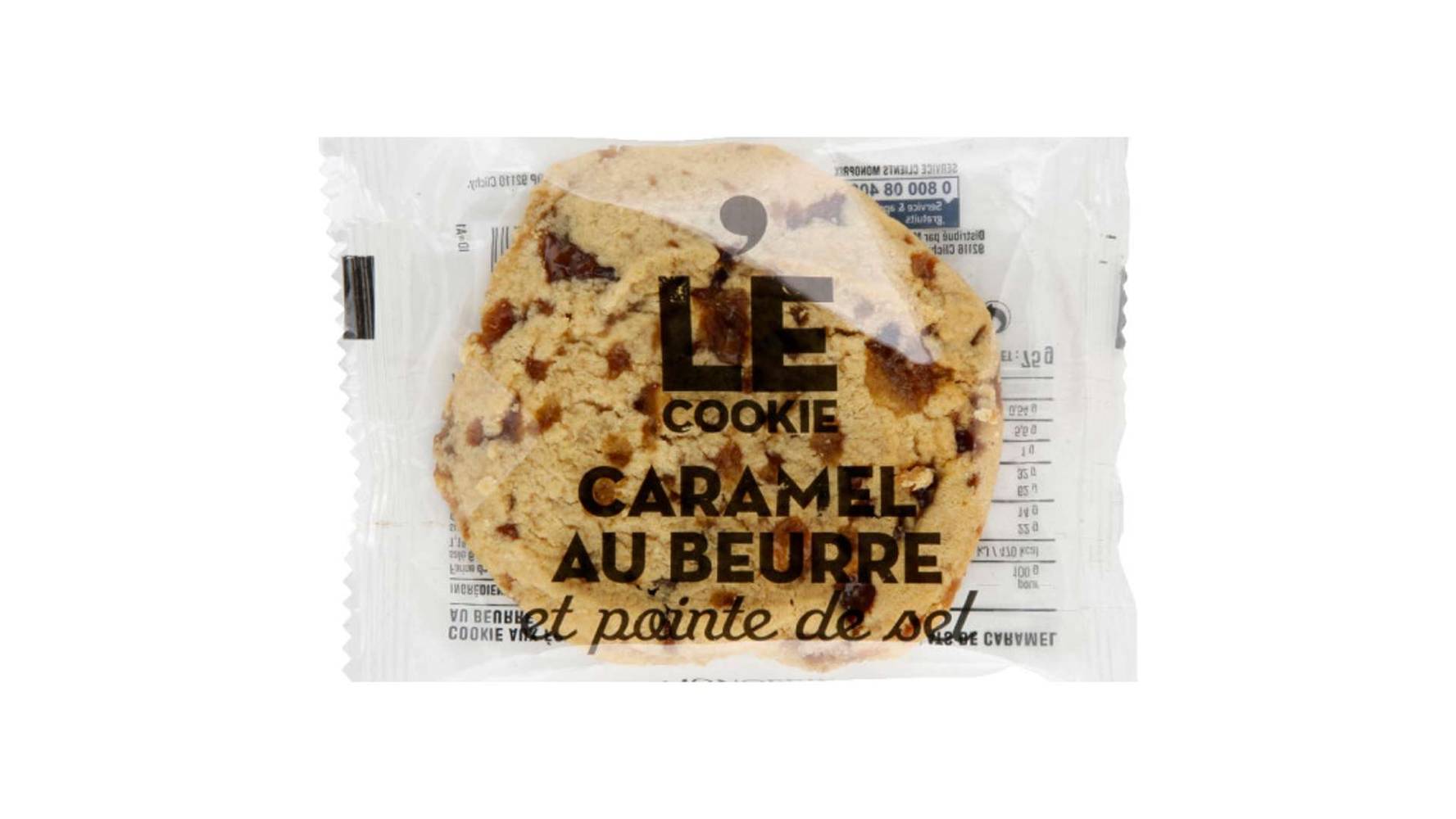 Monoprix Cookie caramel au beurre et pointe de sel L'unit{, 75 g