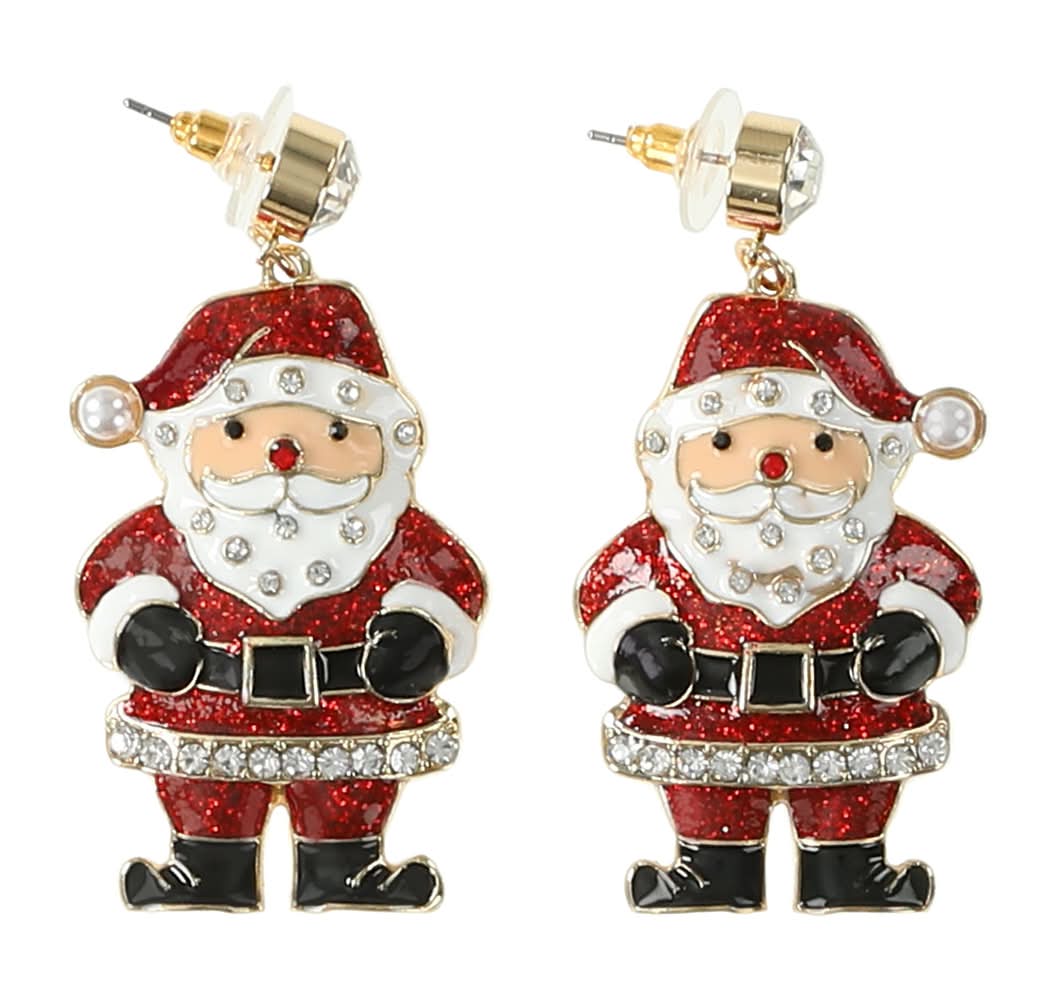 Christmas Novelty Santa Earrings