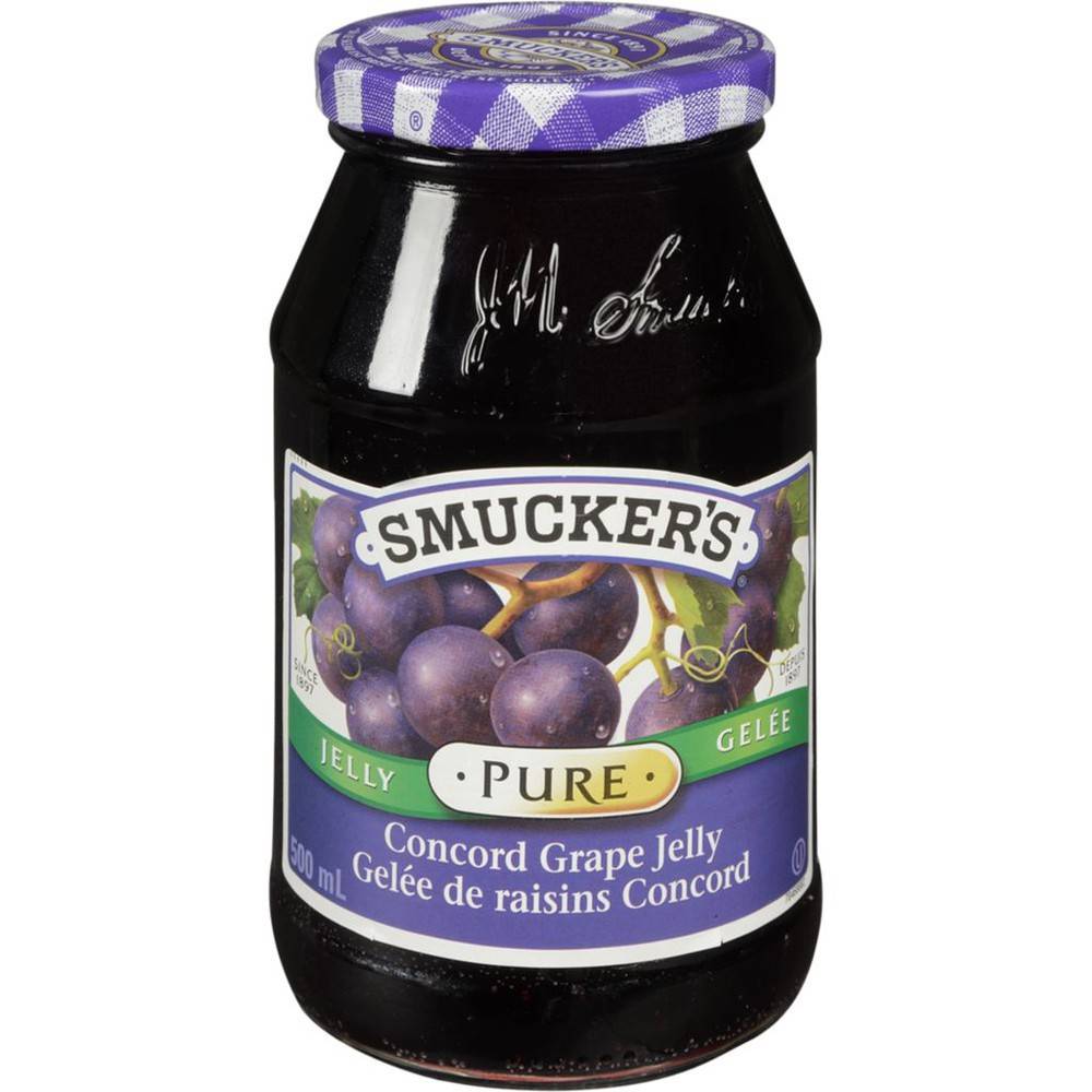 Smucker's Pure Concord Grape Jelly (500 ml)