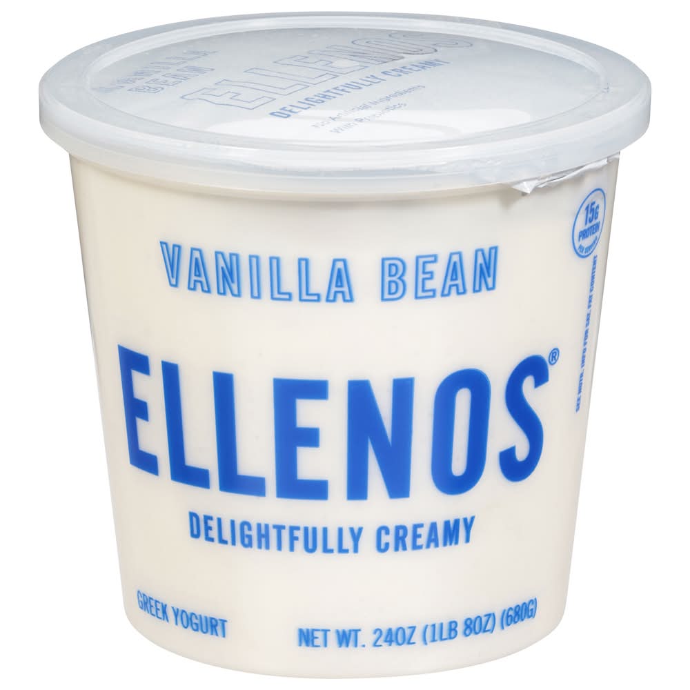 Ellenos Greek Yogurt, Vanilla Bean (24 oz)