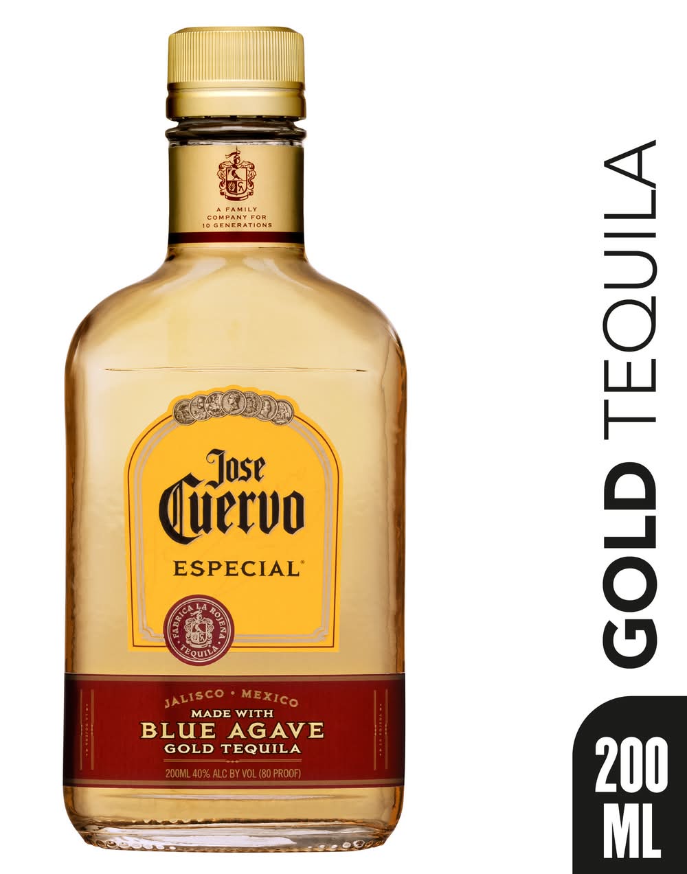 Jose Cuervo Especial Blue Agave Gold Tequila (200 ml)