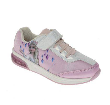 Disney Frozen II Lighted  Girl''s  Athletic Shoe (Size: 1)