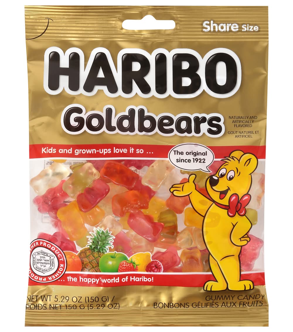 Haribo Goldbears Gummi Candy (5.3 oz)