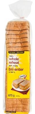 No Name Miche De Blé Entier / Whole Wheat Loaf 675.0 G