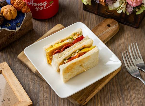 培根蛋吐司 Bacon Sandwich with Egg