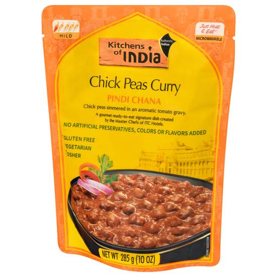 Kitchens Of India Pindi Chana Chick Peas Curry