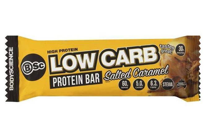 Bsc High Protein Low Carb Bar Salted Caramel 60G
