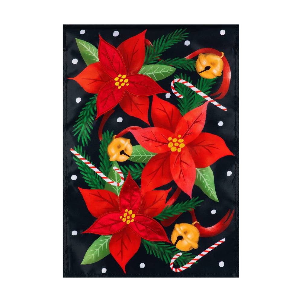 Style Selections 1-ft W x 1.5-ft H Holiday Embroidered Garden Flag | ZLW1610050