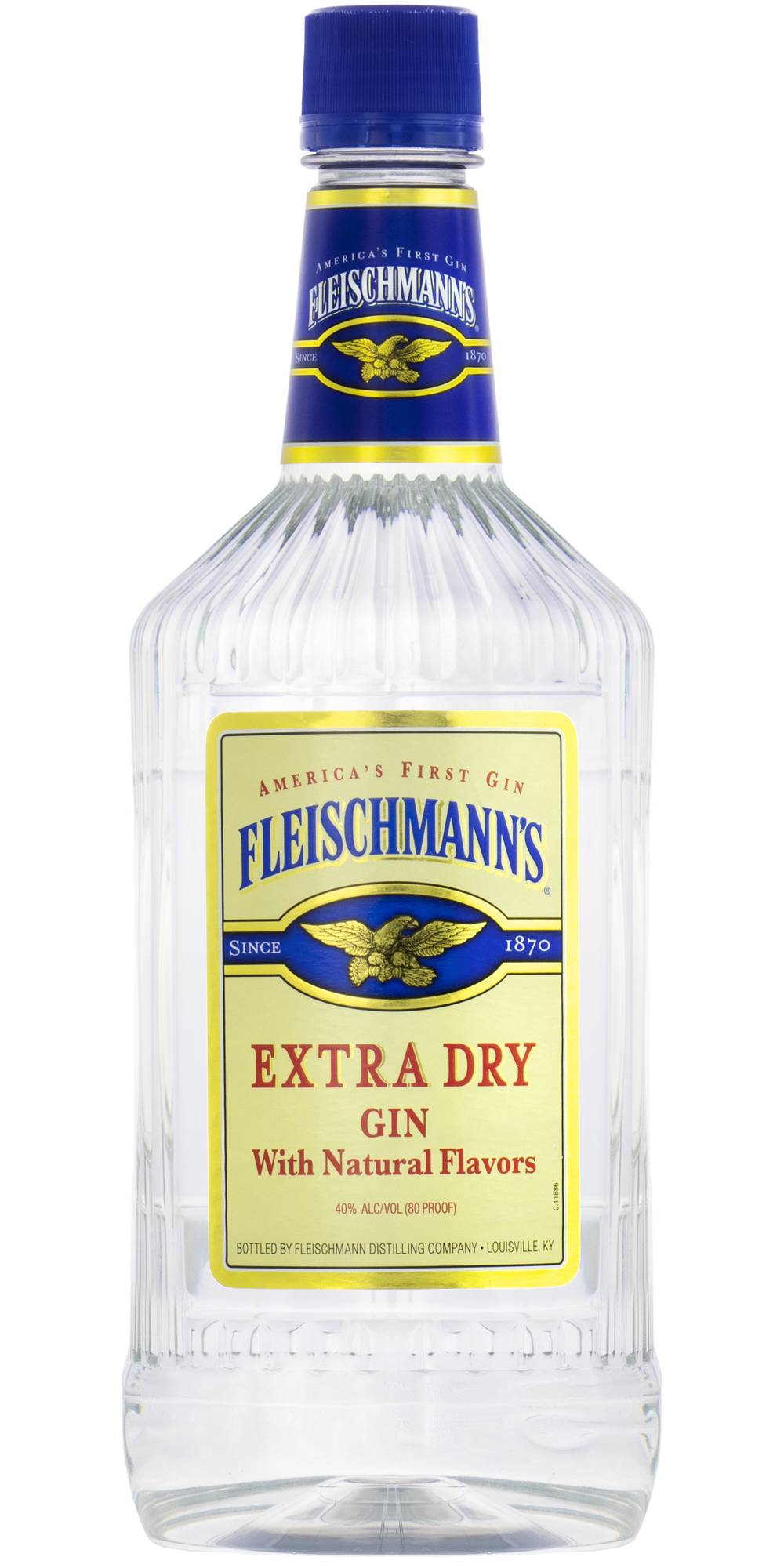 Fleischmann's Natural Flavors Extra Dry Gin Liquor 1870 (1.75 L)