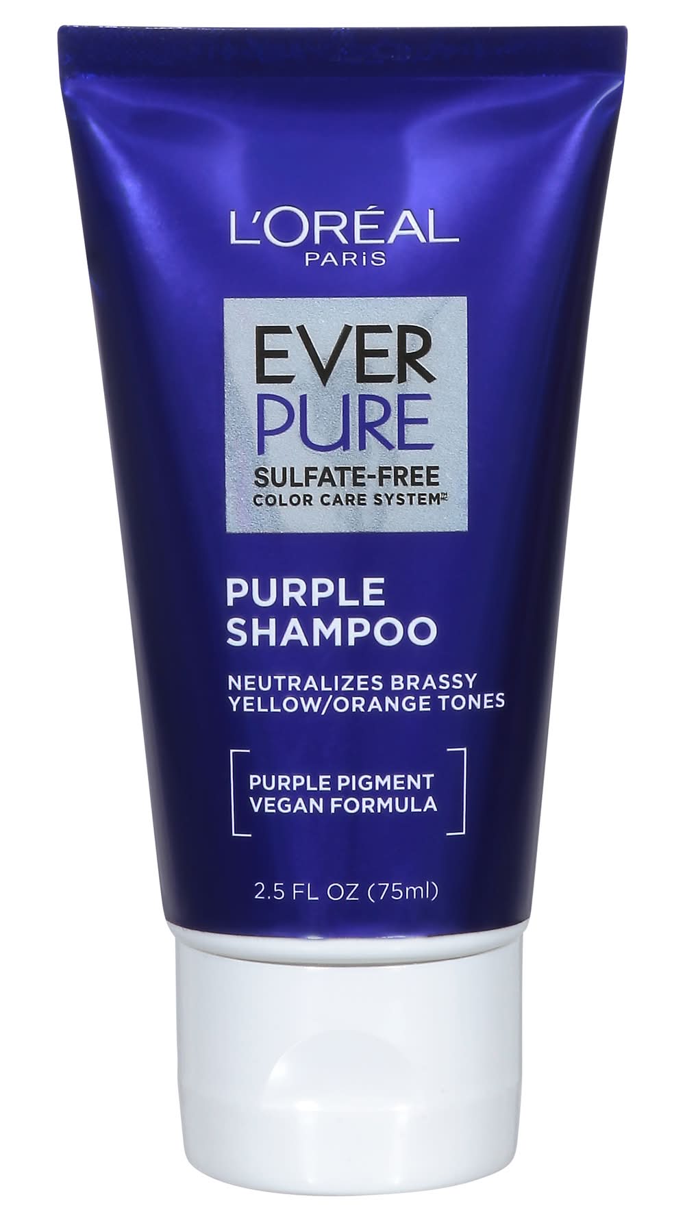 L'Oréal Paris Ever Pure Sulfate Free Purple Pigment Hair Shampoo (2.5 fl oz)