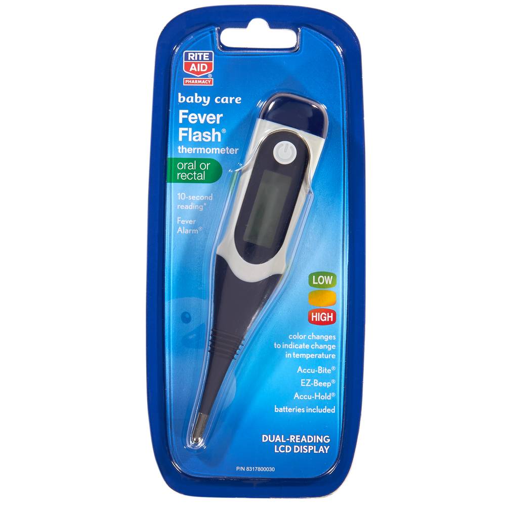Rite Aid Baby Care Fever Flash Thermometer