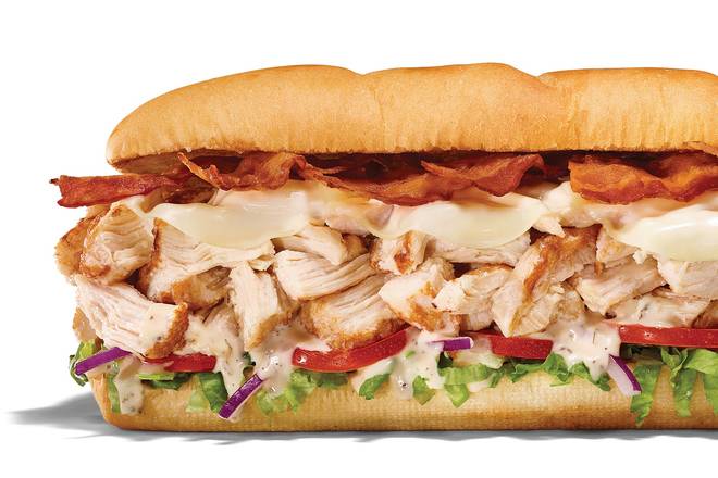 Order #8 The Great Garlic™ Footlong Pro (Double Protein) food online from Subway store, Woodland on bringmethat.com