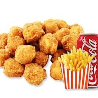 Popcorn Chicken Combo