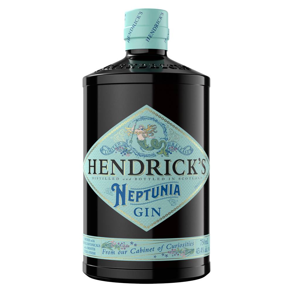 Hendrick's Neptunia Gin Liquor (750 ml )