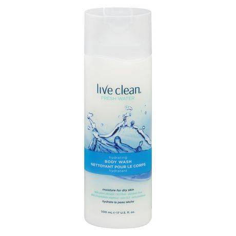 Live Clean Fresh Water Hydrating Body Wash