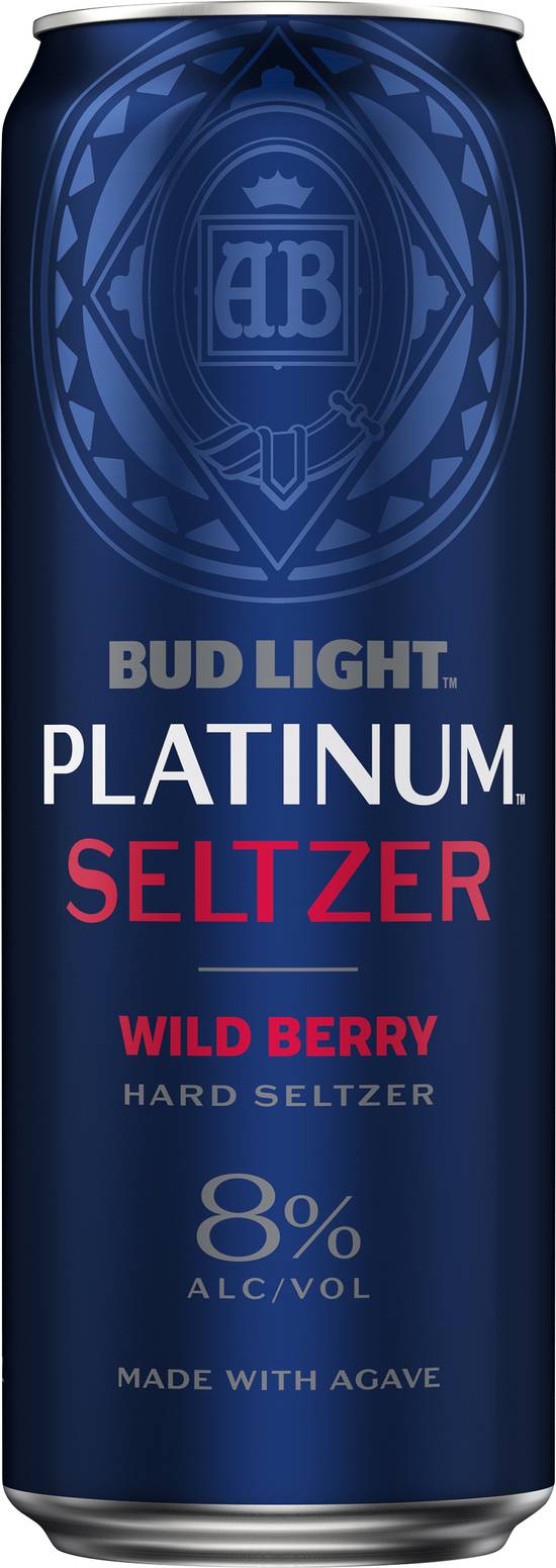 Bud Light Wild Berry Platinum Seltzer (25 fl oz)