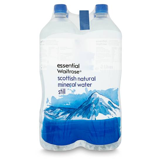 Essential Waitrose & Partners Scottish Natural Mineral Water Still (4 ct, 2 L)