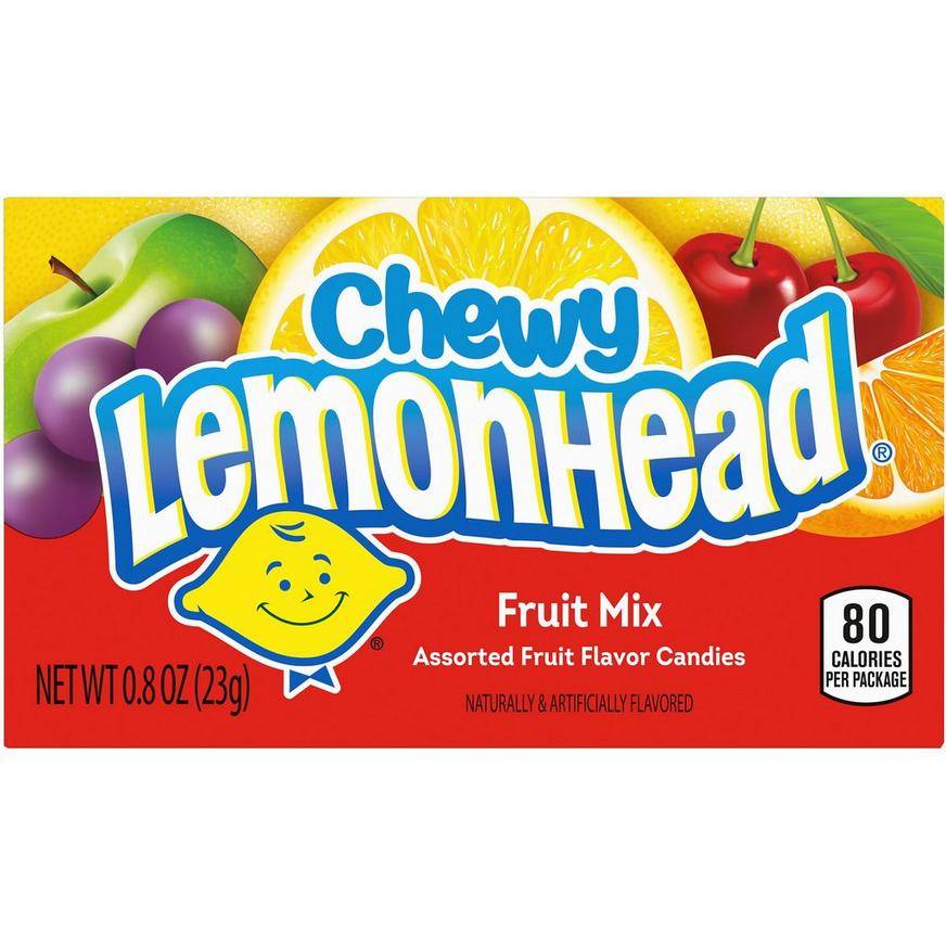 Lemonhead Chewy Fruit Mix Candies (23g count)