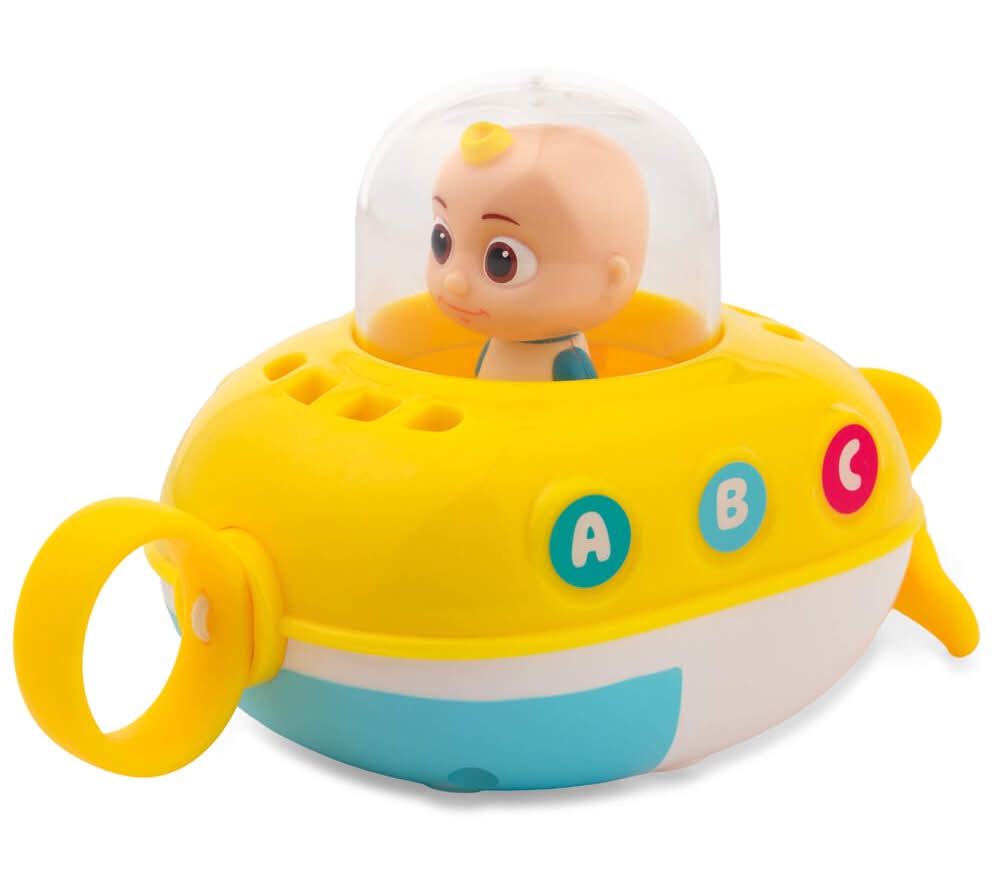 CoComelon JJ Pull & Go Submarine Bath Toy - Multi - One Size