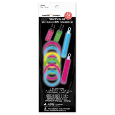 Way to Celebrate! Glow Party Set (12 ct)