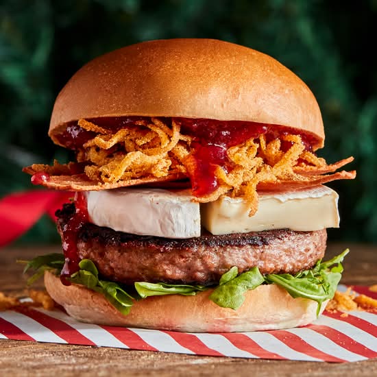 "V" SHAMEMBERT Burger incl. a side