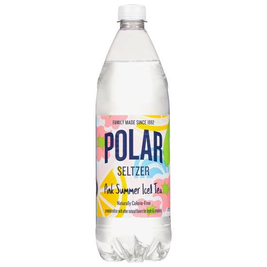 Polar Pink Summer Iced Tea Seltzer (33.8 fl oz)