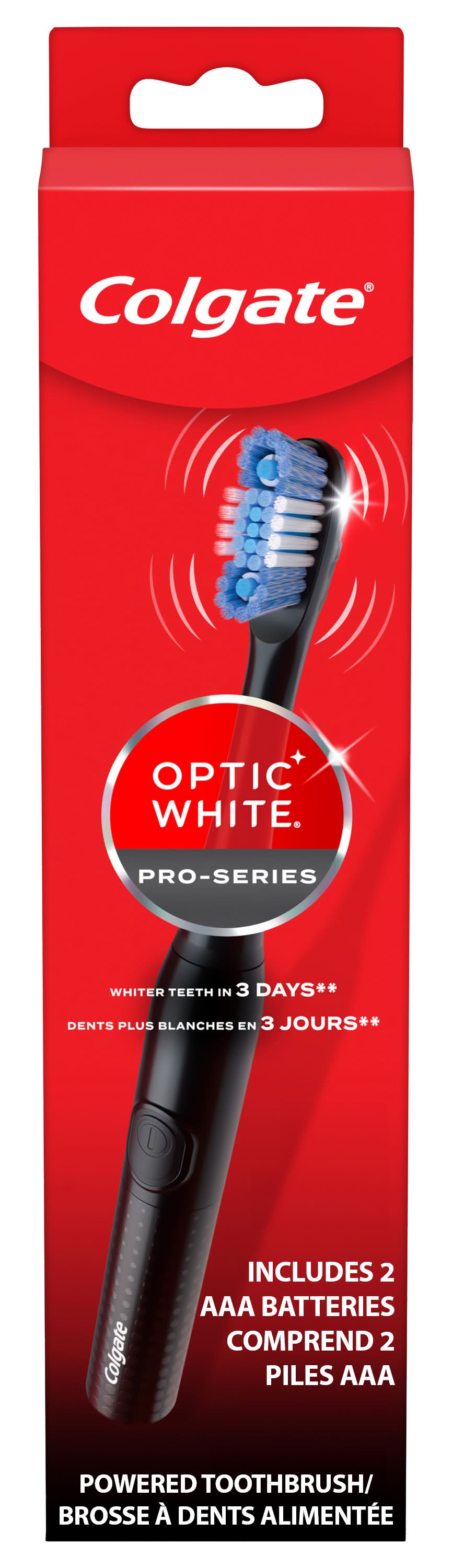 Colgate Optic White Powered Pro Series Toothbrush
