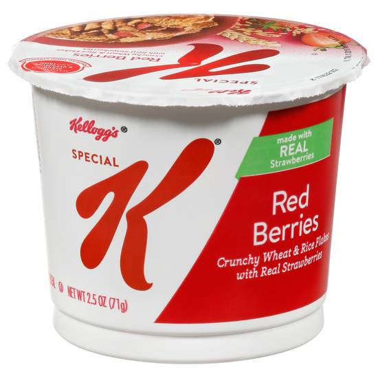 Special K Red Berries Crunchy Wheat Flakes With Real Strawberries Cereal