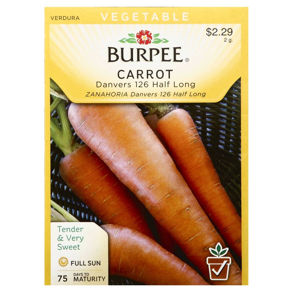 Burpee Carrot Danvers 12 (2 g)