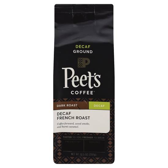 Peet's Coffee Decaf French Dark Roast Ground Coffee (10.5 oz)