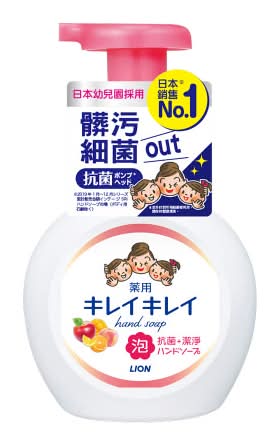 日本獅王趣淨洗手慕斯-清新果香250ml <250ml毫升 x 1 x 1BOTTLE瓶>