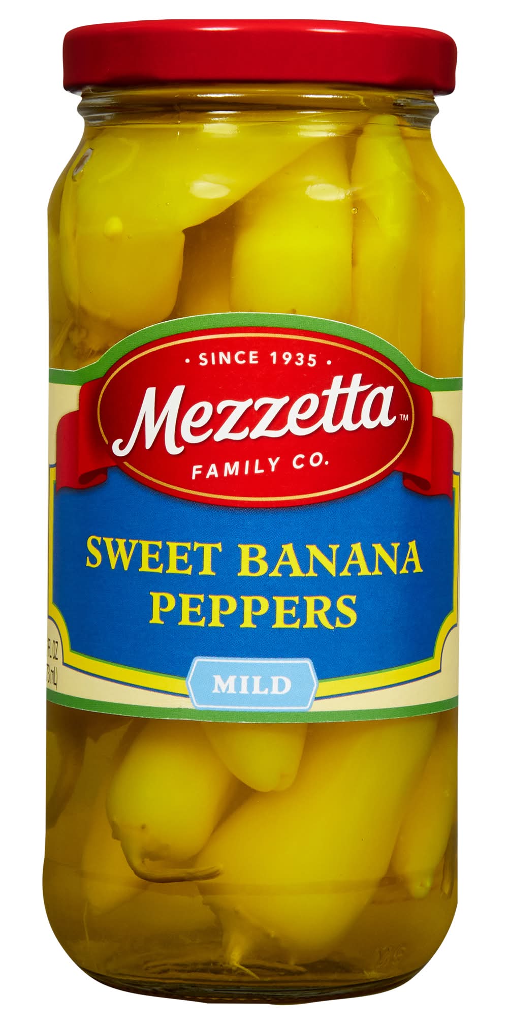 Mezzetta Mild Sweet Banana Peppers (16 fl oz)