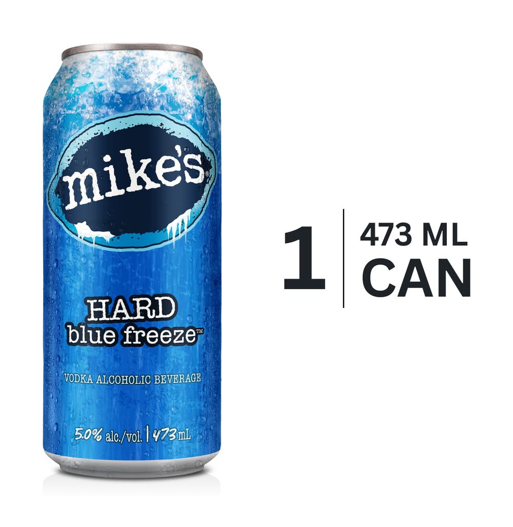 Mike's Coolers Hard Malt Vodka, Blue Freeze (473 ml)