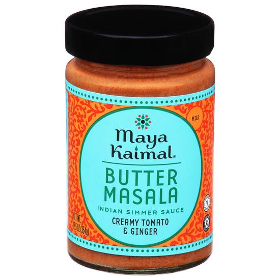 Maya Kaimal Creamy Tomato & Ginger Indian Simmer Sauce (butter masala)