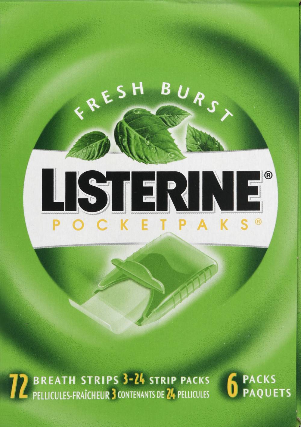 Listerine Pocketpaks Breath Strips Freshburst (6 ct)