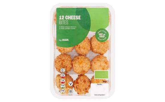 Asda 12 Cheese Bites 144g